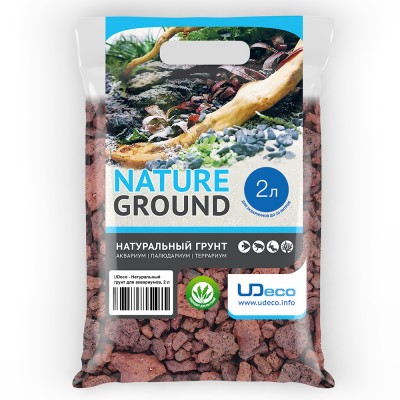 UDeco "Canyon Lava" 15-40 мм, 2 л (лавовая крошка) UDeco "Canyon Lava" 15-40 мм, 2 л (лавовая крошка)