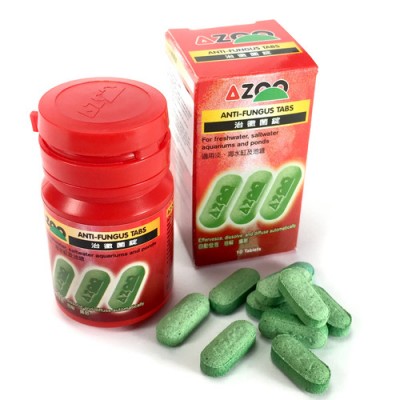 Azoo "Таблетки от грибка" 10 шт на 75л Azoo "Таблетки от грибка" 10 шт на 75л