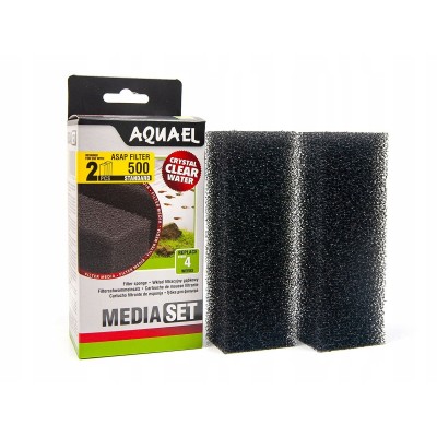 Aquael "Asap 500 Sponge" 2 шт. (сменные губки) Aquael "Asap 500 Sponge" 2 шт. (сменные губки)