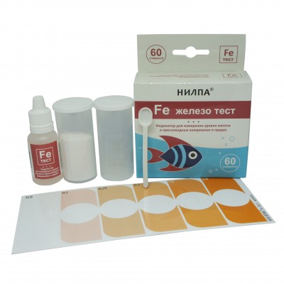 Нилпа "Fe тест" для определения железа (тест) Нилпа "Fe тест" для определения железа (тест)