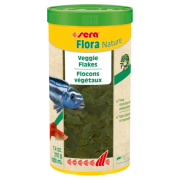 Sera "Flora Nature" 1 л (натуральные растительные хлопья)
