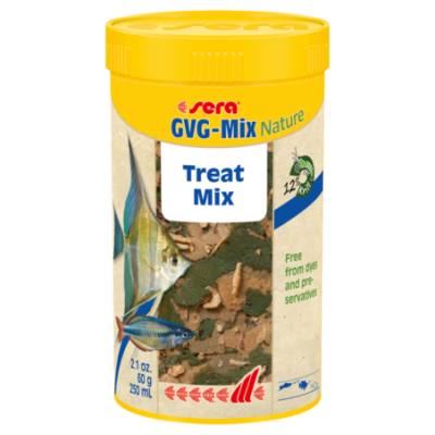 Sera "GVG-Mix Nature" 250 мл (натуральная смесь хлопьев и сушёных кормовых организмов) Sera "GVG-Mix Nature" 250 мл (натуральная смесь хлопьев и сушёных кормовых организмов)