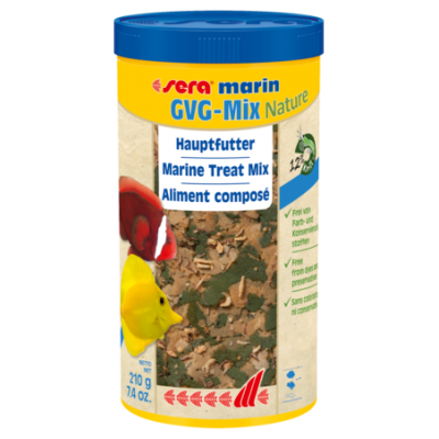 Sera "Marin GVG-Mix Nature" 1 л (натуральный корм для морских рыб) Sera "Marin GVG-Mix Nature" 1 л (натуральный корм для морских рыб)