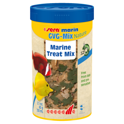 Sera "Marin GVG-Mix Nature" 250 мл (натуральный корм для морских рыб) Sera "Marin GVG-Mix Nature" 250 мл (натуральный корм для морских рыб)