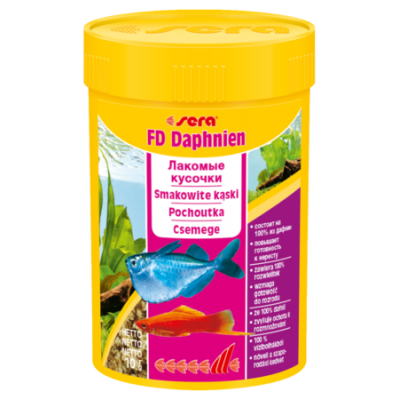 Sera "FD Daphnia" 100 мл (сушёная дафния) Sera "FD Daphnia" 100 мл (сушёная дафния)