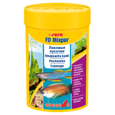 Sera "FD Mixpur" 100 мл (смесь сушёных кормовых организмов) Sera "FD Mixpur" 100 мл (смесь сушёных кормовых организмов)