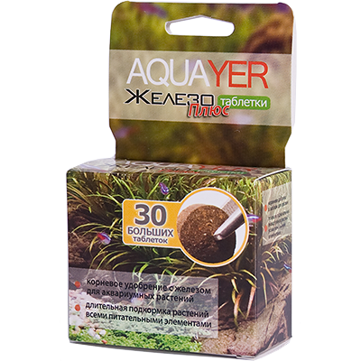 Aquaerus "Питательные Таблетки Железо +" 100 шт Aquaerus "Питательные Таблетки Железо +" 100 шт