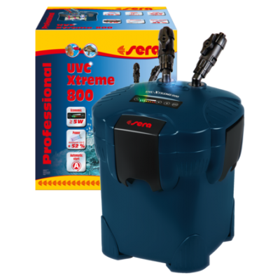 Sera "UVC-Xtreme 800" 840 л/час, 5-24 Вт (канистровый фильтр со стерилизатором) Sera "UVC-Xtreme 800" 840 л/час, 5-24 Вт (канистровый фильтр со стерилизатором)
