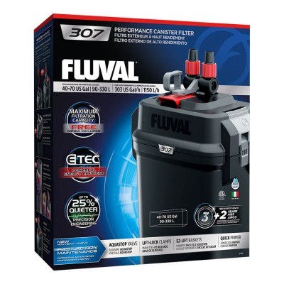 Fluval "307" 1150 л/час, 15 Вт, 90-330 л (канистровый фильтр) Fluval "307" 1150 л/час, 15 Вт, 90-330 л (канистровый фильтр)
