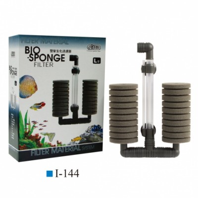 Ista "Bio-Sponge Filter L" две губки по 12*6 см (фильтр аэрлифтный) Ista "Bio-Sponge Filter L" две губки по 12*6 см (фильтр аэрлифтный)
