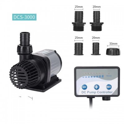 Помпа подъемная Jebao DCS 3000 с контроллером мощности, 25В, h 2,8м, 3200 л/ч Помпа подъемная Jebao DCS 3000 с контроллером мощности, 25В, h 2,8м, 3200 л/ч