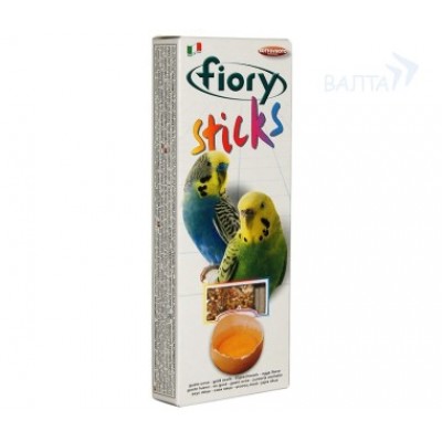 Fiory "Sticks палочки для птиц с яйцом 2*30гр" Fiory "Sticks палочки для птиц с яйцом 2*30гр"