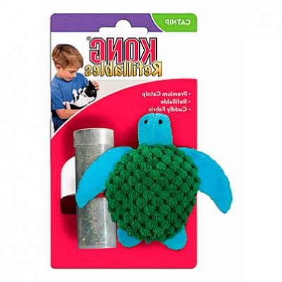 Kong "Черепашка 9см плюш с тубом кошачьей мяты" Kong "Черепашка 9см плюш с тубом кошачьей мяты"