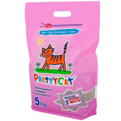 PrettyCat "Euro Mix" 5л. (Комкующийся глиняный наполнитель) PrettyCat "Euro Mix" 5л. (Комкующийся глиняный наполнитель)