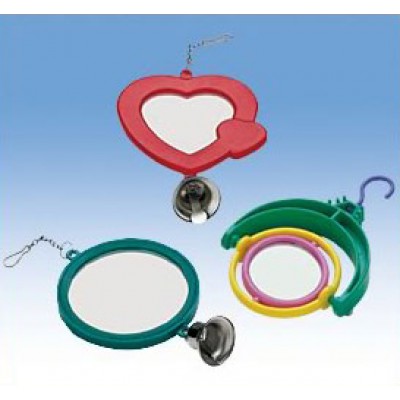 Ferplast Зеркальце круглое / сердцевидное LAM4212 для птиц Ferplast Зеркальце круглое / сердцевидное LAM4212 для птиц