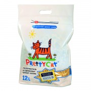 PrettyCat "Wood granules" наполнитель древесный 12л